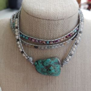 Turquoise Wrap Bracelet